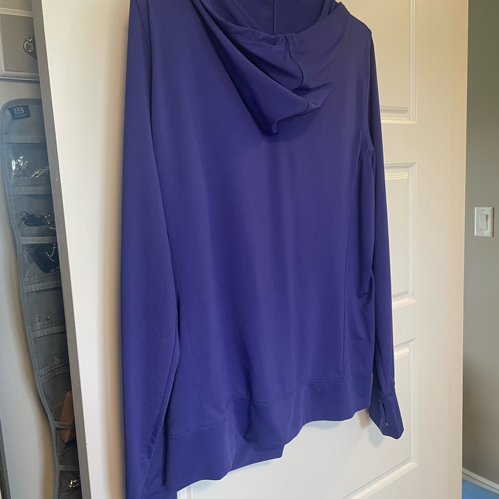 Purple Hooded Jacket